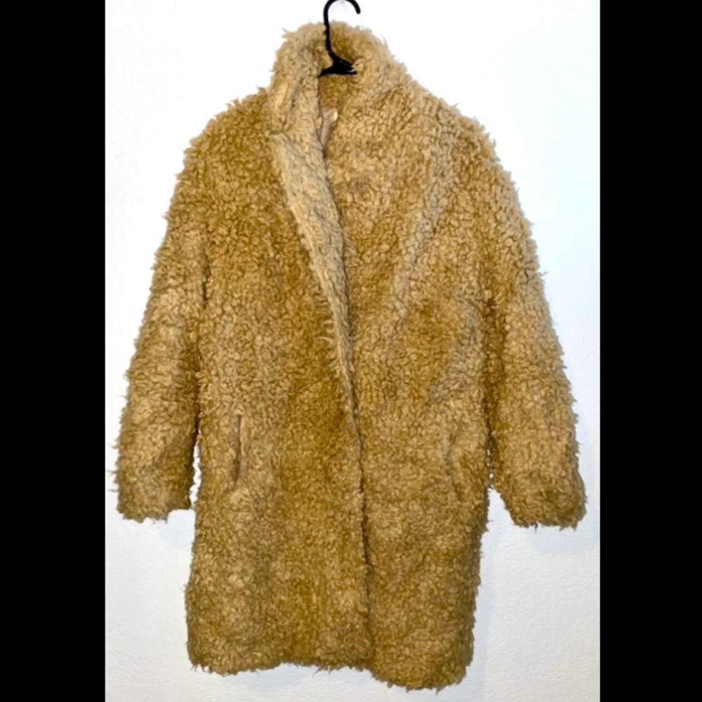 H&M Teddy Bear Pea Coat